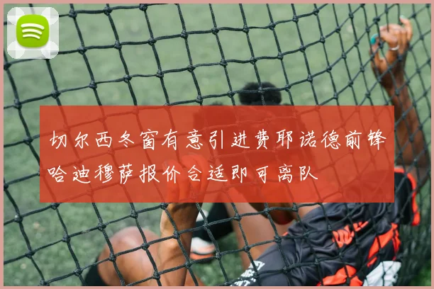 切尔西冬窗有意引进费耶诺德前锋哈迪穆萨报价合适即可离队